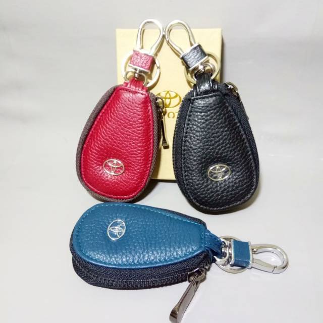 Gantungan Kunci Dompet Gantungan Kunci Mobil Toyota Kulit