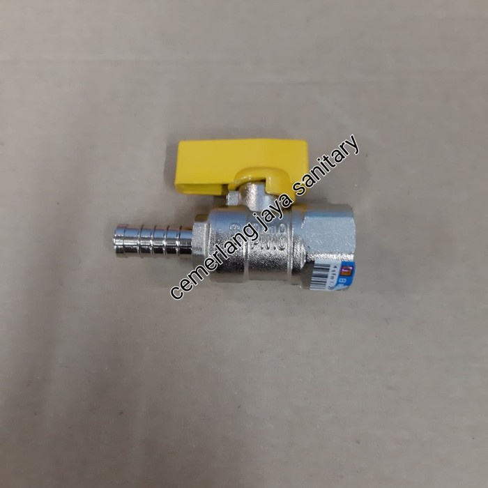 Stop Kran Gas Rifeng Drat Dalam DN 10/Stop Valve Gas Kompor Drat Dalam