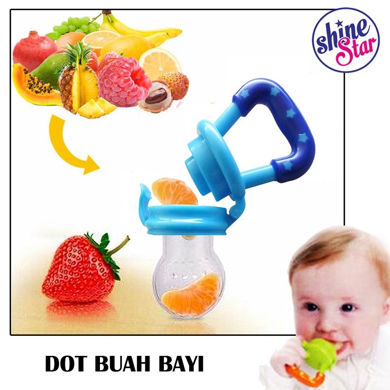 BAYAR DI TEMPAT - DOT BAYI / EMPENG BUAH BAYI / DOT BUAH HIGIENIS WARNA RANDOM - 1 PCS