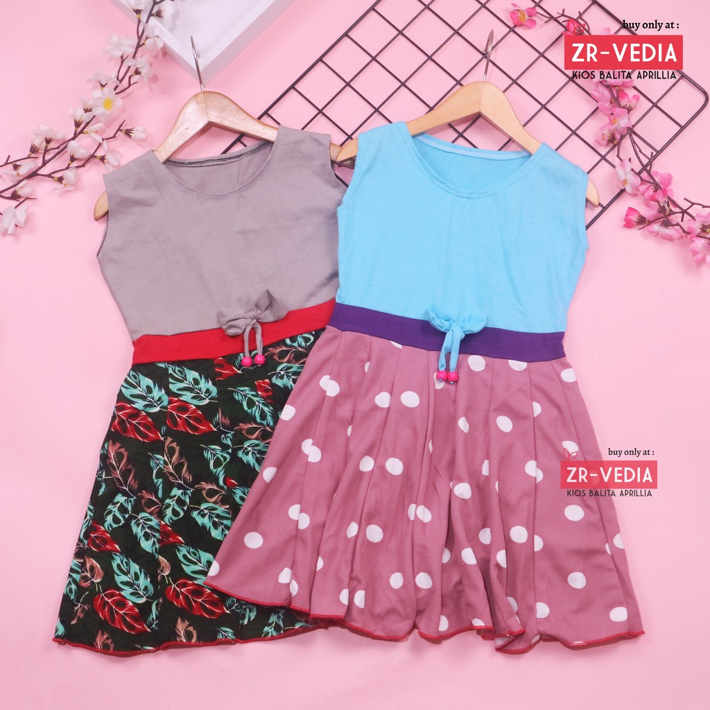 Dres Angel uk 3-4 Tahun KODE B /Dress Balita Dres Anak Perempuan Import Yukensi Murah Grosir