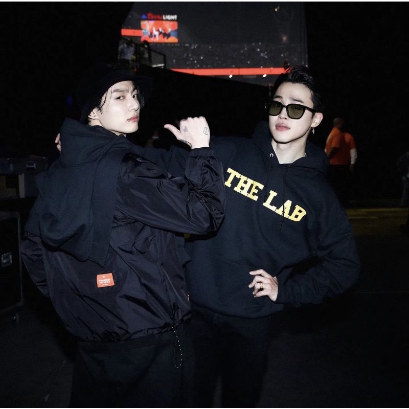 (S - 6XL) Hoodie The Lab JIMIN J-HOPE Member BIGSIZE S M L XL 2XL 3XL 4XL 5XL 6XL ARMY Namjoon Jungkook Sweater