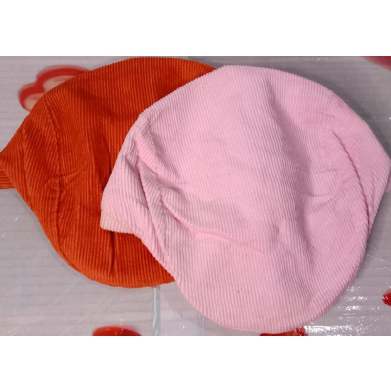 Topi anak laki-laki dan perempuan/topi flat cap