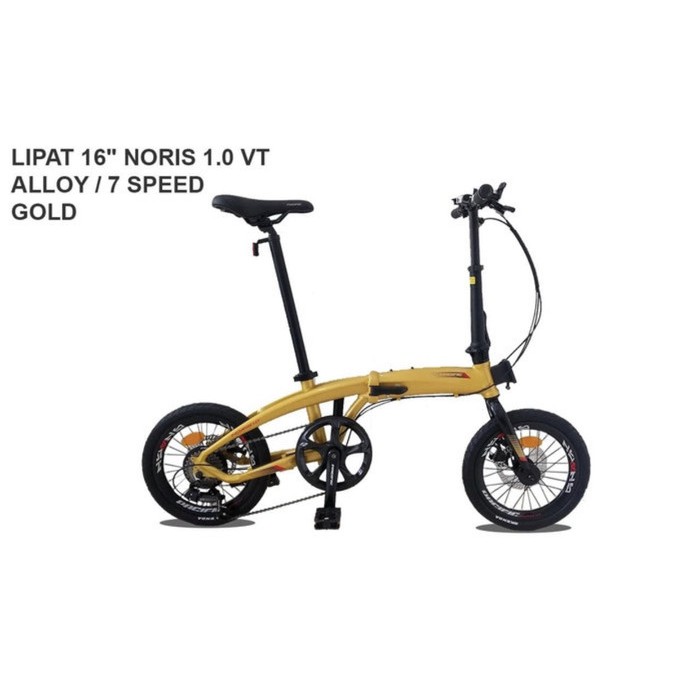 Promo Sepeda lipat folding pacific 16 noris 1.0 VT Murah