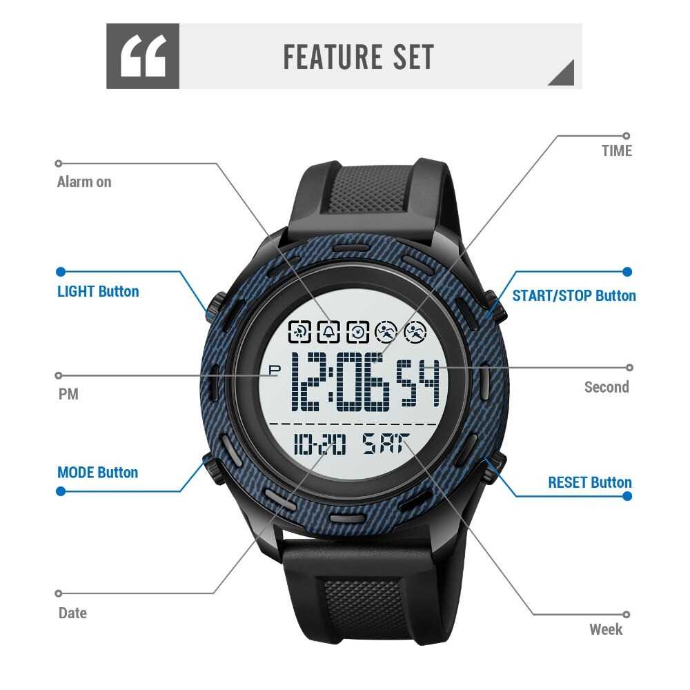 ARS - SKMEI Jam Tangan Digital Pria - 1872
