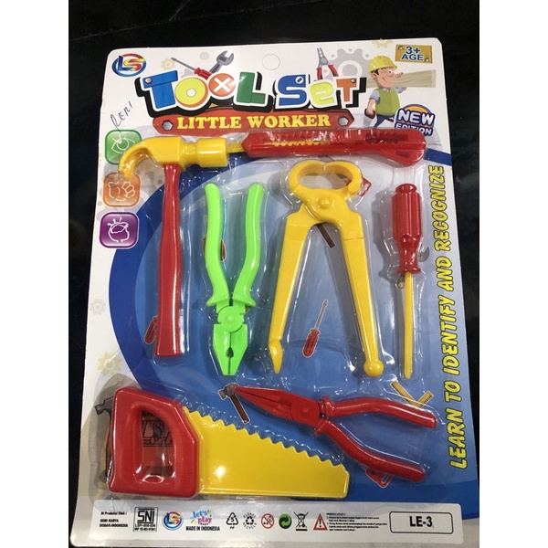 maianan set perkakas tukang/ perkakas tukang/ mainan tukang