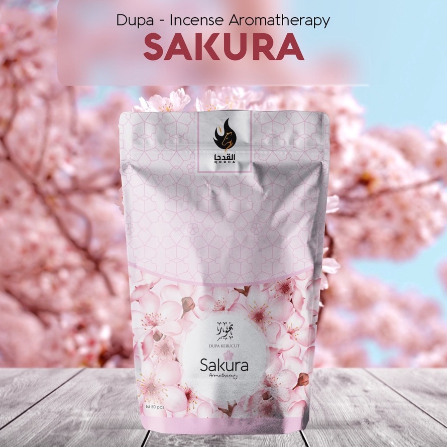 Dupa Kerucut Bukhur Qodha SAKURA Buhur Gaharu Qodha Aromaterapi