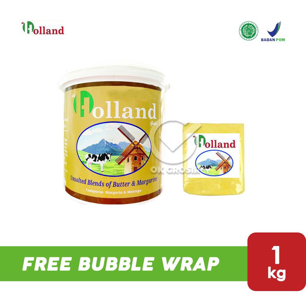 

De Holland / Deitolland Gold Butter Blend Unsalted (1 Kg)