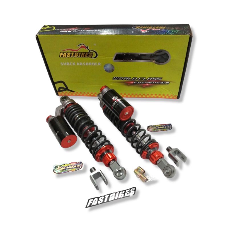 shockbreaker tabung atas fastbike copy ktc uk 280 320 340 Shock Skok Belakang Copy KTC Titanium Fastbike ukuran 280 320 340 Grand CB GL Tiger