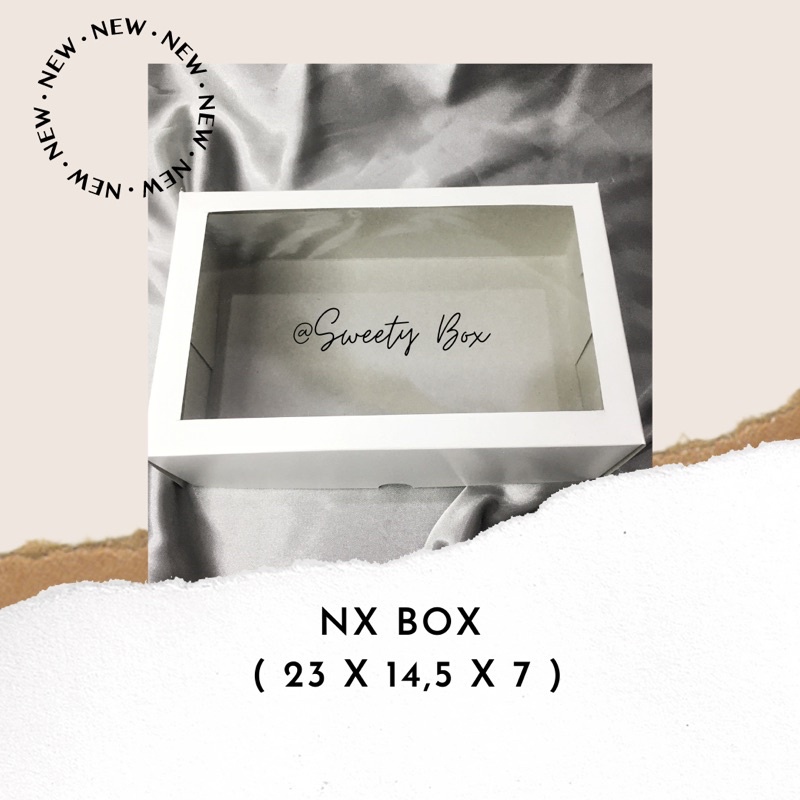 BOX MIKA NX 23x14,5x7 packing cake gift snack