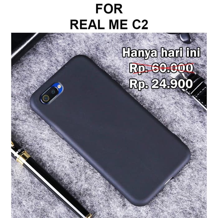SOFT MATTE case Realme C2 Real Me C2 softcase casing cover