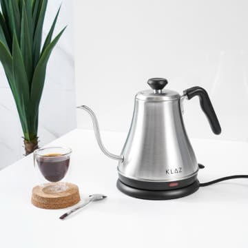 Klaz Teko Listrik Gooseneck 800 ml - Vacuum Cleaner Dry Cordless Abu-Abu