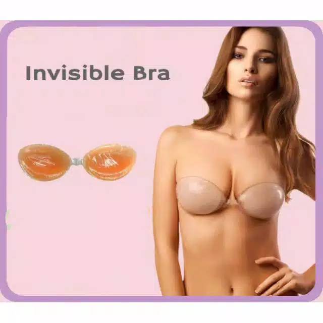 TALLY Bra SILIKON INVISIBLE Bra SILIKON Tali transparan