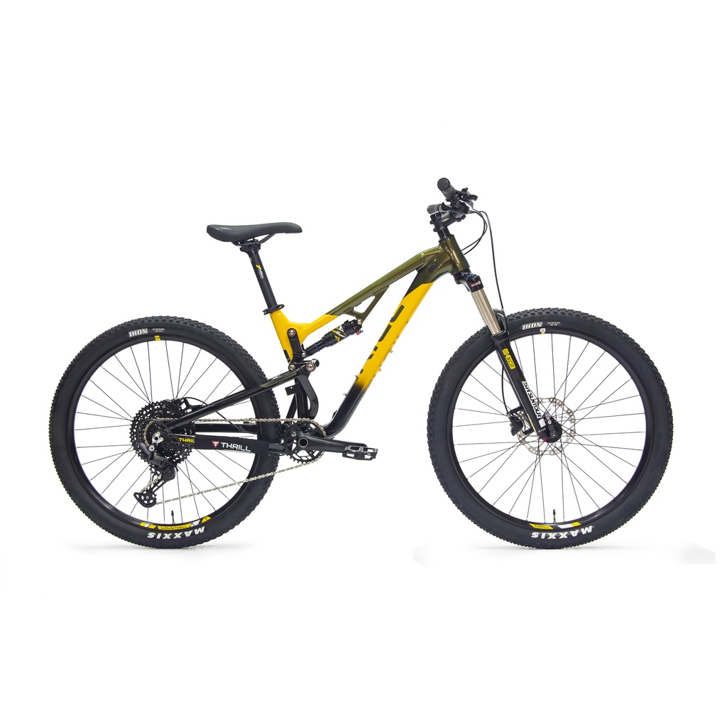 Thrill Sepeda Gunung Ricochet T120 27.5 - 3.0