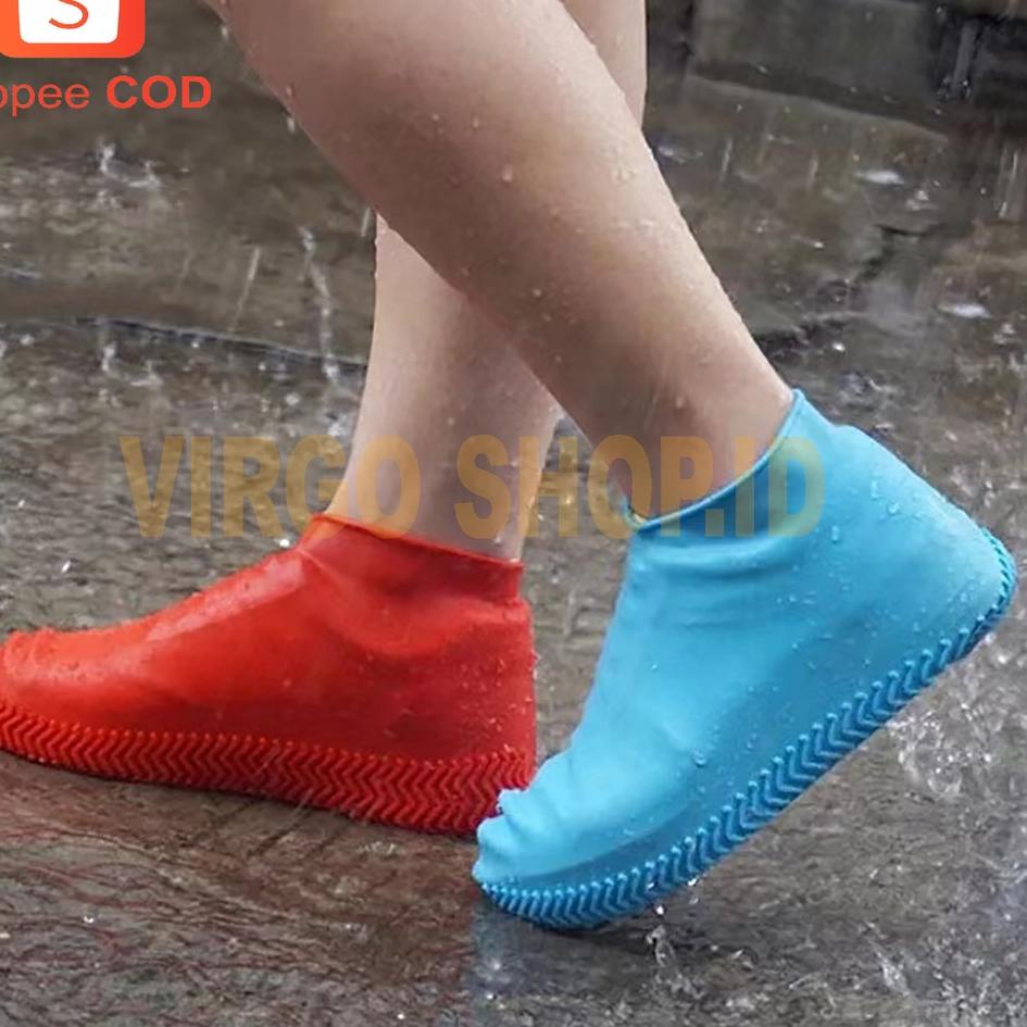 Tbr31au22p ▪ Cover Shoes Pelapis Sepatu Karet Anti Air Hujan Waterproof - Jas Sepatu Anti Air / Jas 