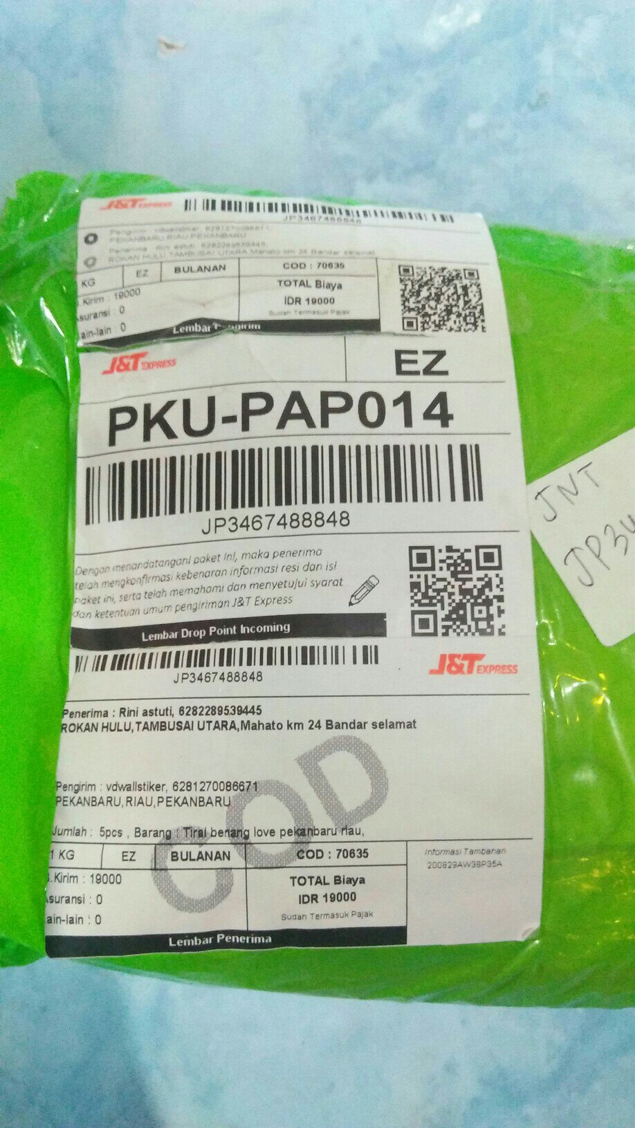 Tirai Benang Love Pekanbaru Riau