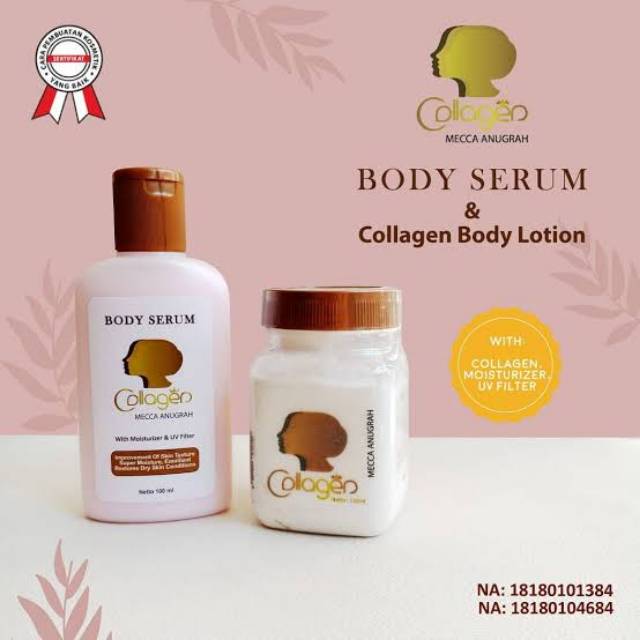 PAKET BIBIT MECCA ANUGRAH BY SYB - BIBIT COLLAGEN + BODY SERUM