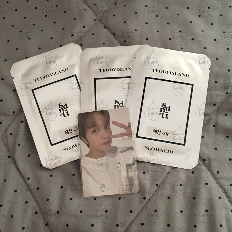 PHOTOCARD SLOWACID PC GRAY HAECHAN