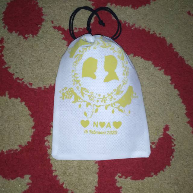 Souvenir Pouch Serut Pernikahan Wedding Ulang Tahun