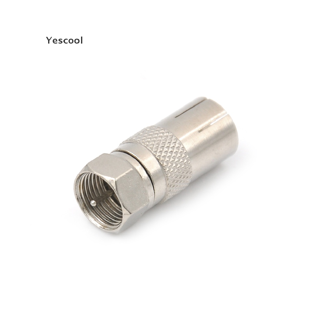 Yescool Adapter Konverter Socket RF Female Ke Tipe F Male