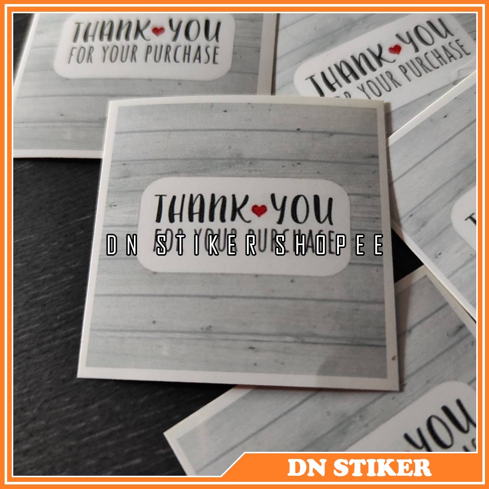 

Kertas Stiker Thank you untuk olshop 30pcs kertas label olshop