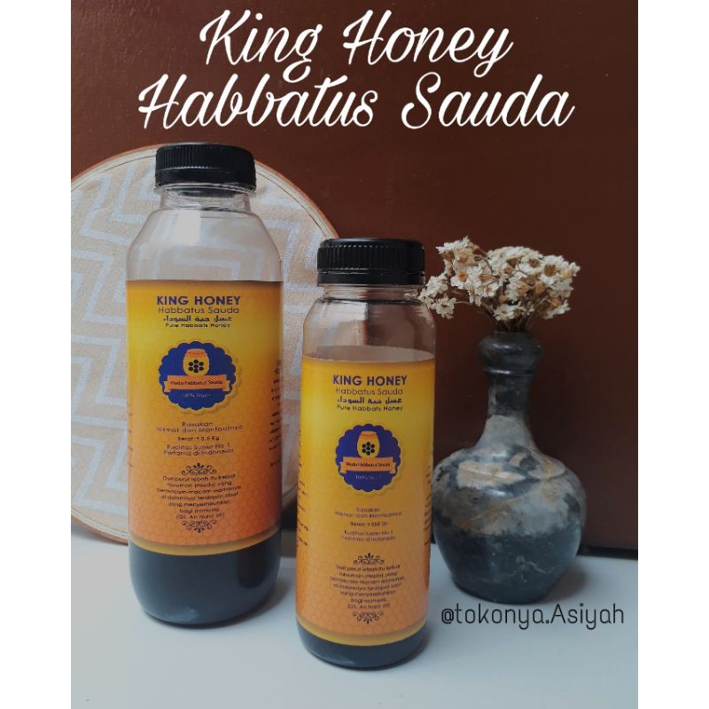 

Madu Mesir KING HONEY Habbatus Sauda 250 gr, 500 gr