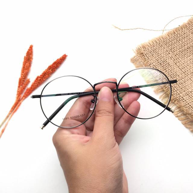 kacamata Bulat-bulat Photocromic minus