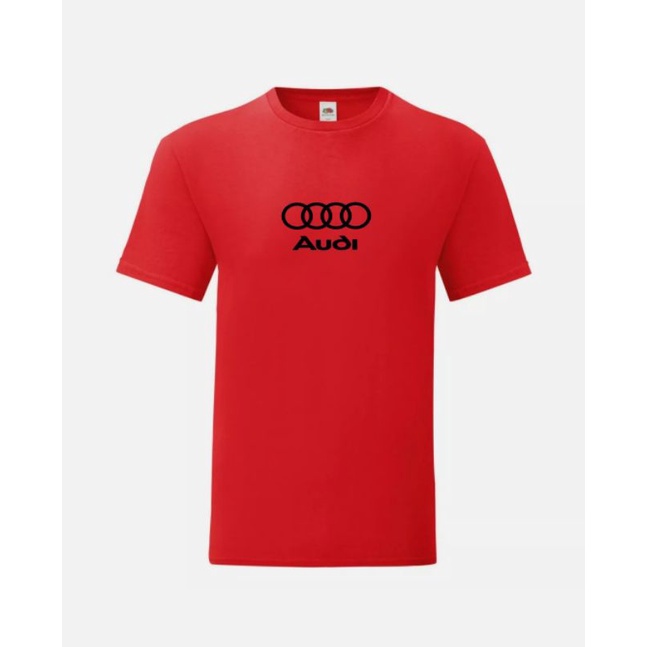 Kaos Pria AUDI Kaos Laki Lengan Pendek Oblong Dewasa Distro Unisex COD