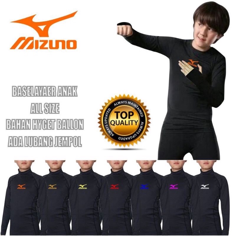 Baju anak voli manset panjang anak olahraga badminton futsal baju daleman anak voli