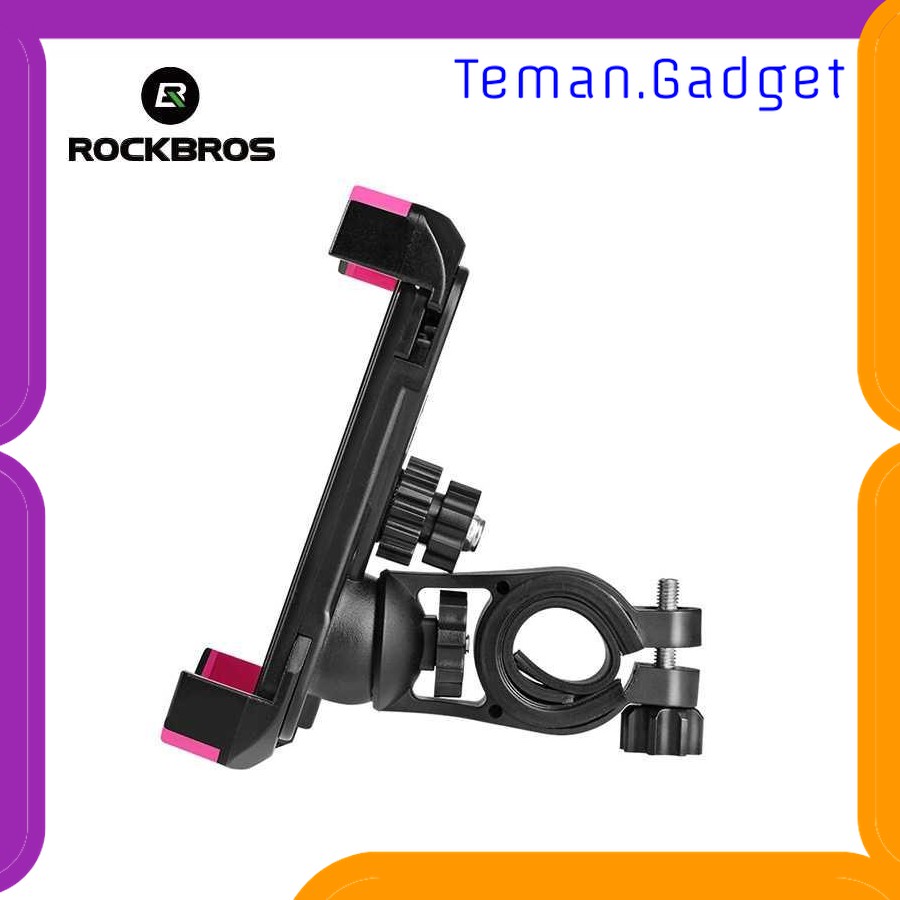 TG-IB204 ROCKBROS HOLDER SEPEDA SMARTPHONE ROTASI 360 DERAJAT