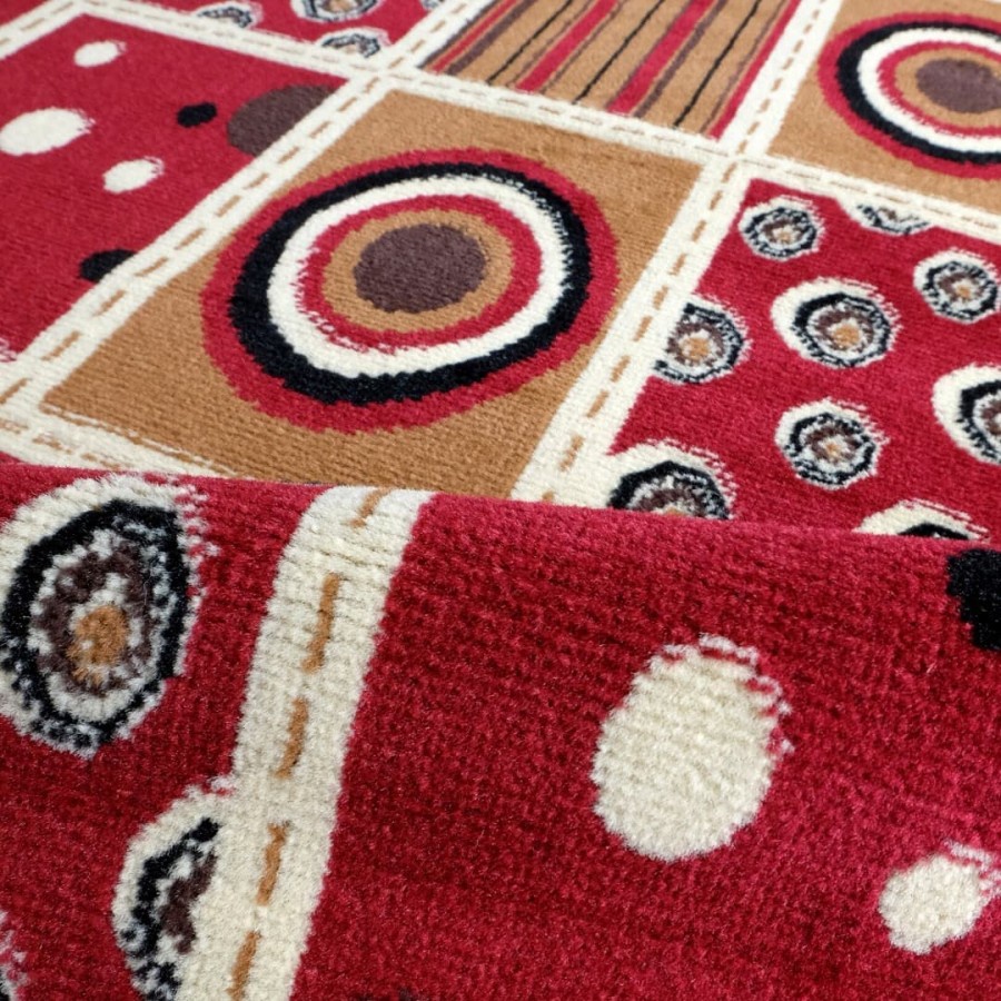 KARPET STARDUST 100X150 ST37 MAROON-1