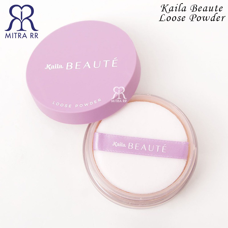 Kaila Beaute Glow Come True Loose Powder | Bedak Tabur Flawless dan NaturaL Look | Face Powder Oil Control