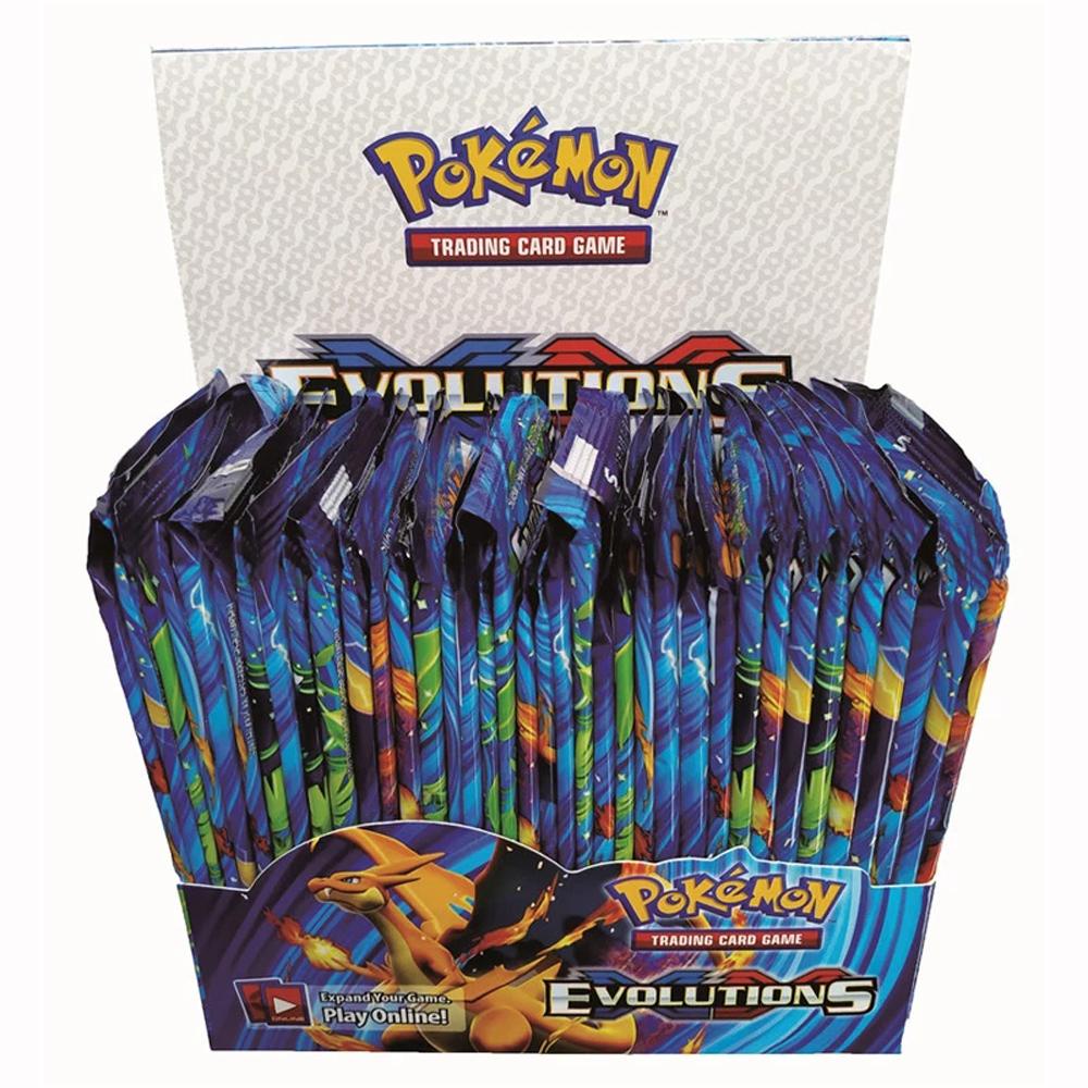 Needway   Kartu Pokemon Board Game Hadiah Anak Kartu Bersinar Mainan Evolus Unbroken Kartu Koleksi