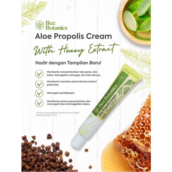 Aloe propolis cream bee botanics (36gr)