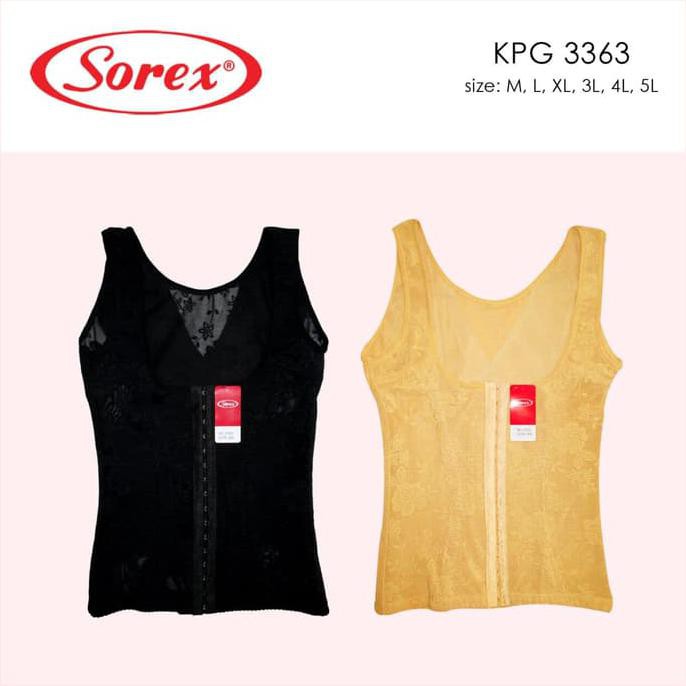 PROMO KORSET WANITA● KORSET SOREX 3363 PELANGSING BADAN KORSET BODYPRESS SOREX STOK TERBATAS