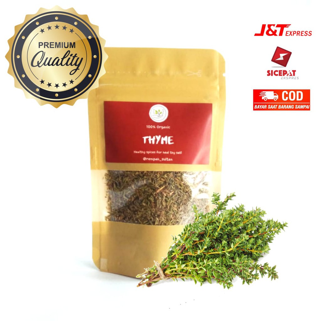 

Daun Thyme / Tyme Kering 20gr