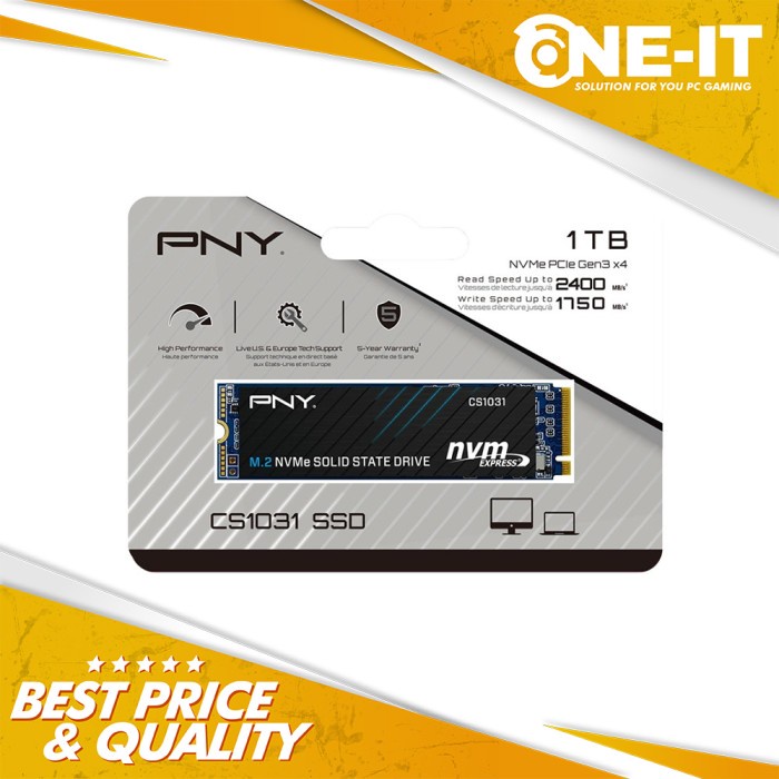 SSD PNY CS1031 NVMe M.2 1TB 1 TB