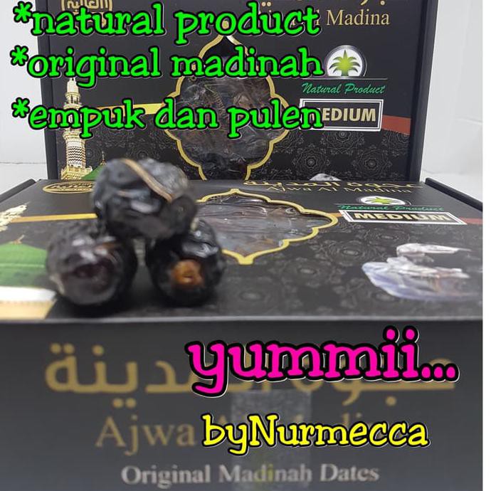 

Kurma Ajwa Kurma Ajwa 1 Kg Kurma Nabi Asli