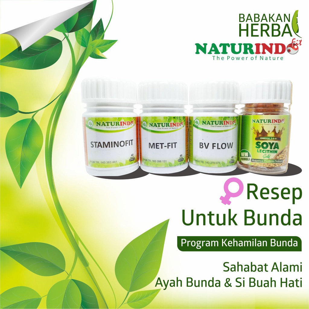 

Naturindo Promil Resep Untuk Bunda 100% Babakan Herbal