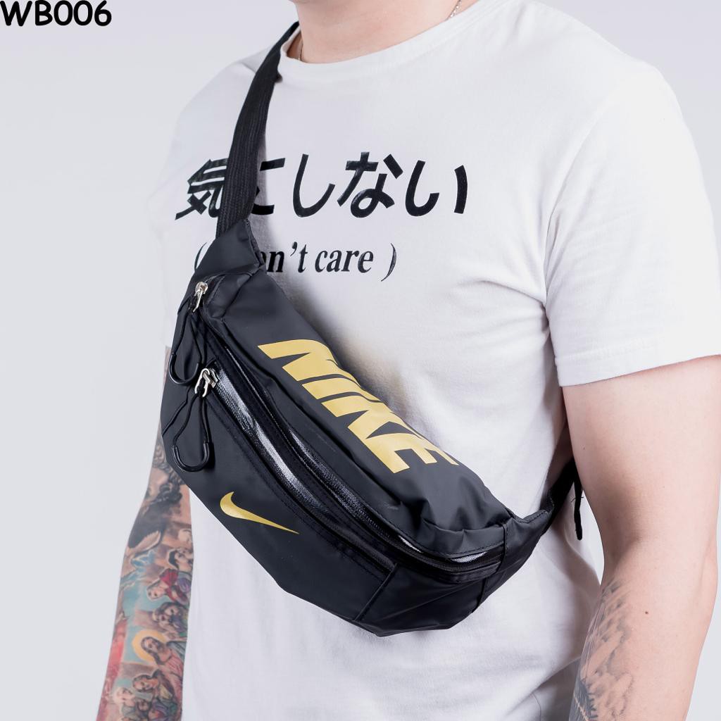 Waistbag Import Pria Tas Selempang Tas Pinggang Tas Bahu Waistbag Waterproof Nike