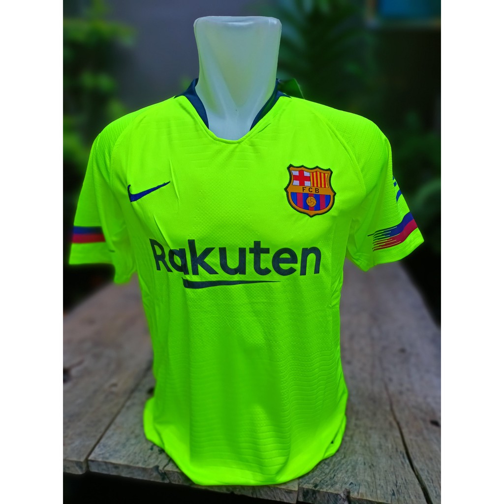 Jersey Barcelona (Barca) Away 2018/2019 Hijau Stabilo