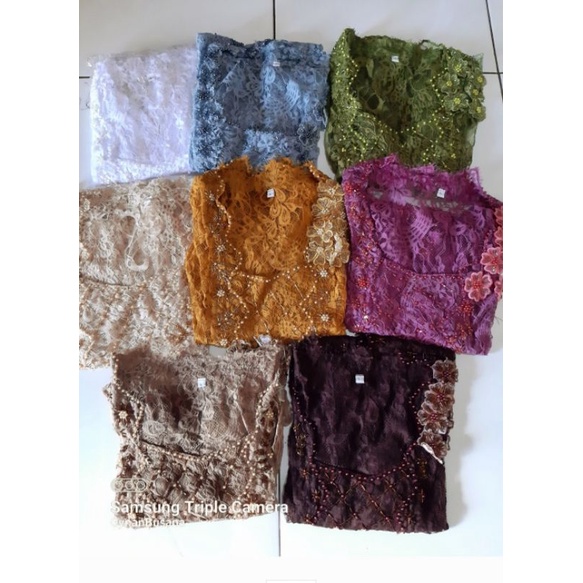 Kebaya Semi Payet Mawar Tumpuk | KebayaBali