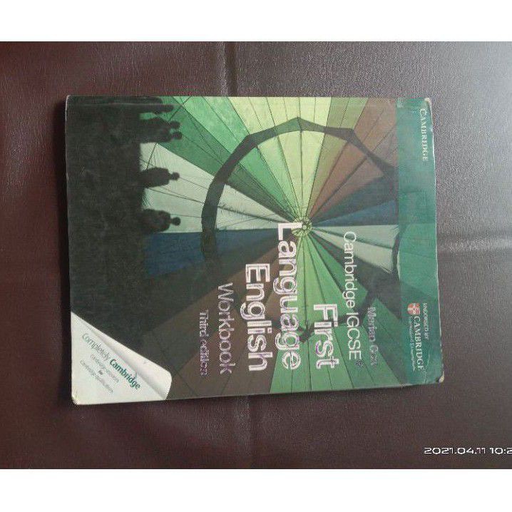 CAMBRIDGE IGCSE FIRST LANGUAGE ENGLISH WORKBOOK