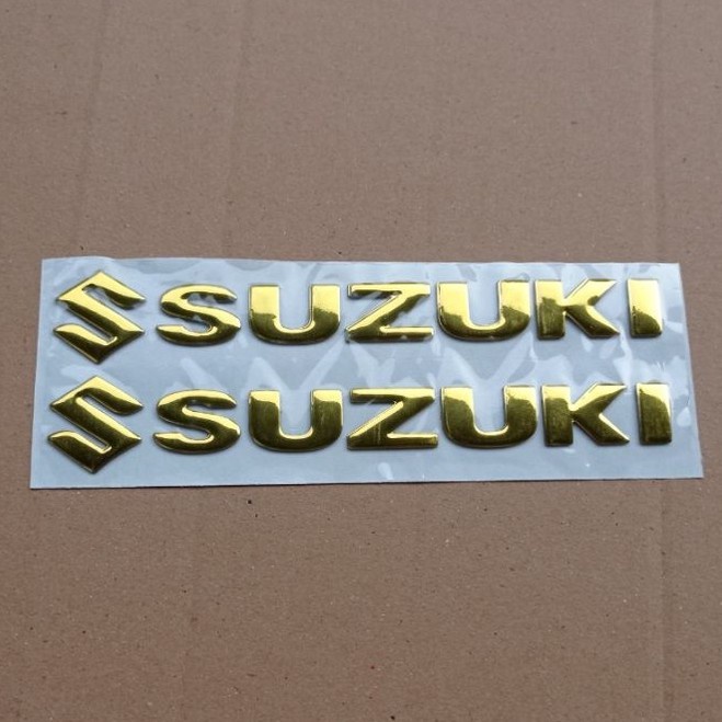 Stiker Timbul 3D Logo Emblem qualitas Bagus