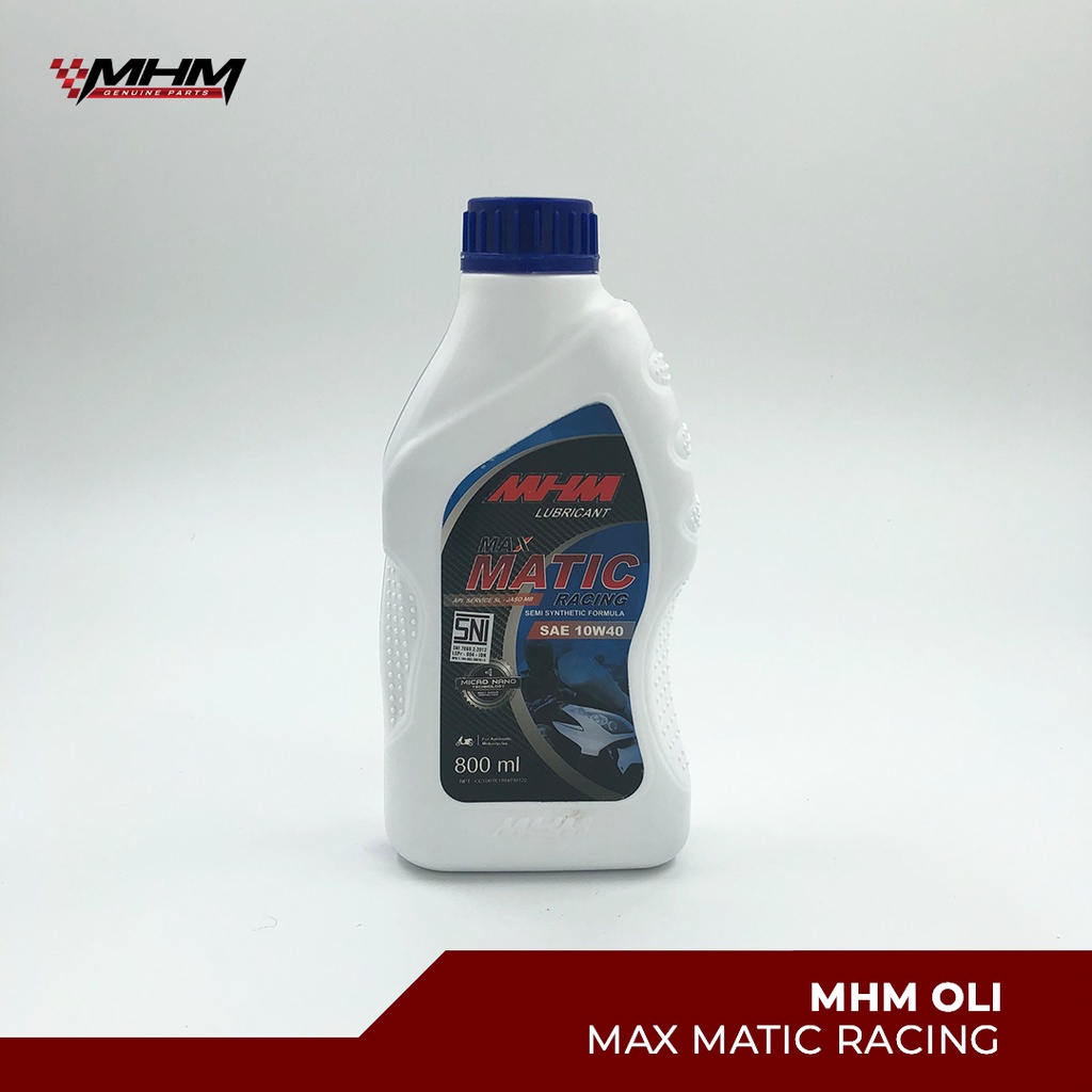 MHM OLI MOTOR MATIC / 4T RACING 10W40