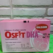 OSFIT DHA KAPSUL PER STRIP @10 KAPSUL