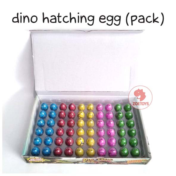 Zoetoys Dino Hatching Egg | Growing Telur Dino Dinosaur Surprise Menetas Mainan Unik dan Lucu