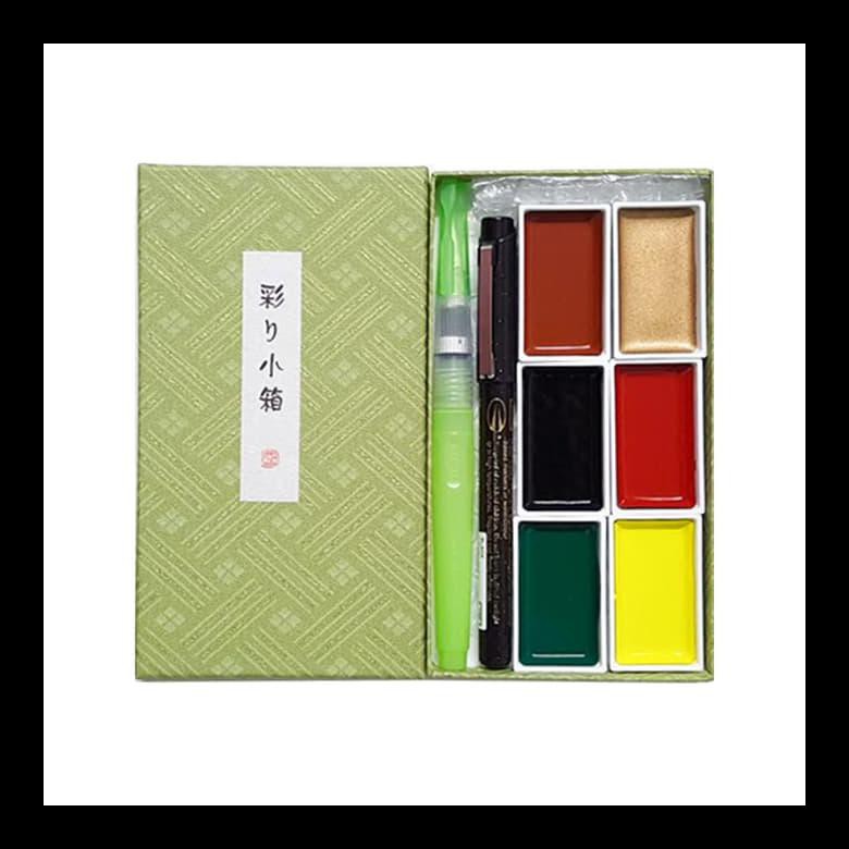 

PROMO WATERCOLOR IRODORI KOBAKO GREEN GANSAI TAMBI 6 COLORS PERALATAN MELUKIS MURAH TERUPDATE