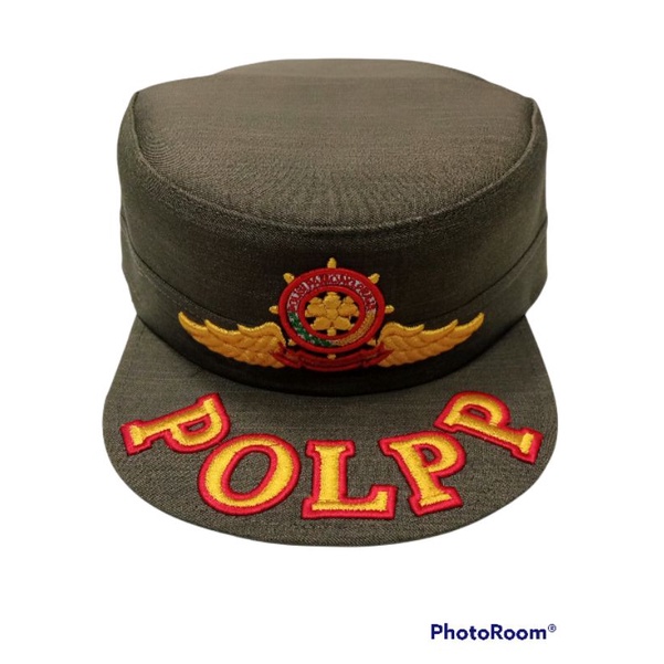 Topi Komando Pol Pp / Wing Tulisan / Pol Pp Golongan 3