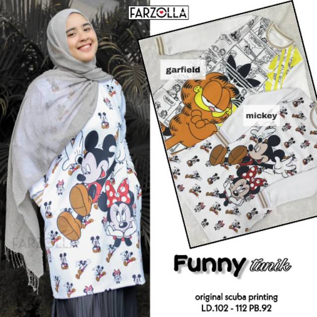 Funny Tunik/ORI scuba printing/LD102-112 pj92