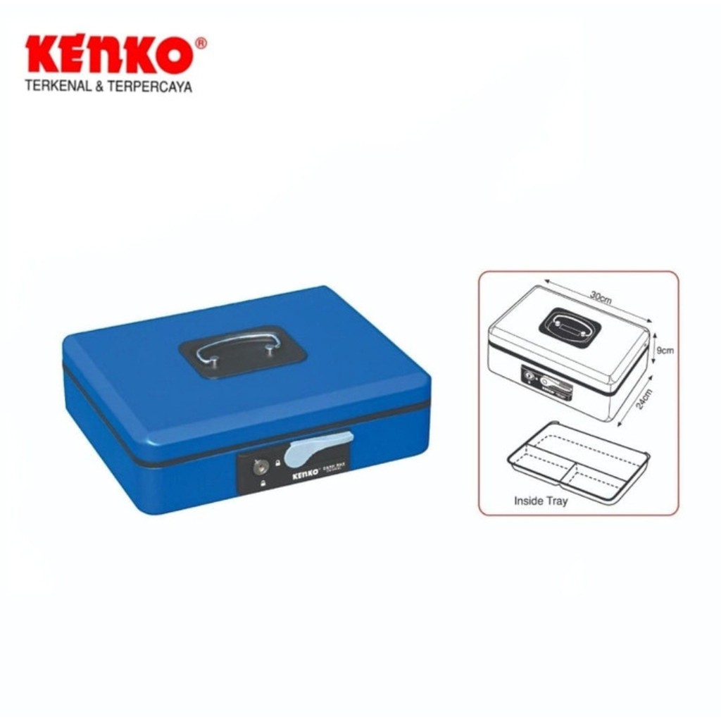 cash box cashbox KENKO kotak simpan uang CB 898 XL